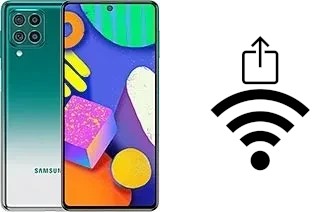 Como gerar um código QR com a senha Wifi em um Samsung Galaxy F62