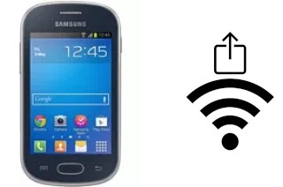 Como gerar um código QR com a senha Wifi em um Samsung Galaxy Fame Lite Duos S6792L