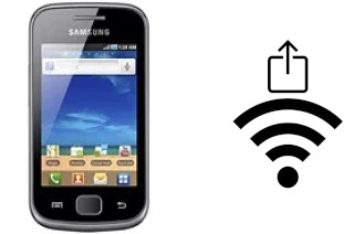 Como gerar um código QR com a senha Wifi em um Samsung Galaxy Gio S5660