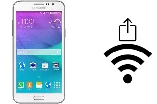 Como gerar um código QR com a senha Wifi em um Samsung Galaxy Grand Max