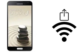 Como gerar um código QR com a senha Wifi em um Samsung Galaxy J