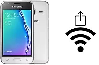 Como gerar um código QR com a senha Wifi em um Samsung Galaxy J1 Nxt