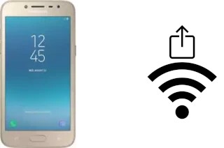 Como gerar um código QR com a senha Wifi em um Samsung Galaxy J2 Pro