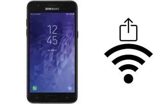 Como gerar um código QR com a senha Wifi em um Samsung Galaxy J3 Achieve