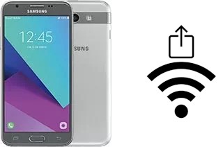 Como gerar um código QR com a senha Wifi em um Samsung Galaxy J3 Emerge