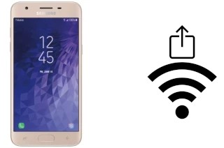 Como gerar um código QR com a senha Wifi em um Samsung Galaxy J3 Star