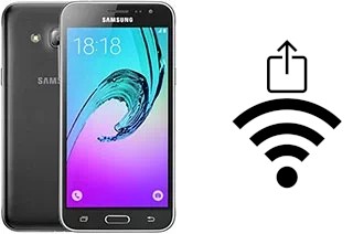 Como gerar um código QR com a senha Wifi em um Samsung Galaxy J3 (2016)