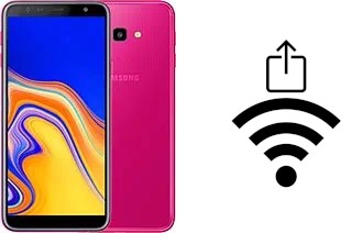 Como gerar um código QR com a senha Wifi em um Samsung Galaxy J4+