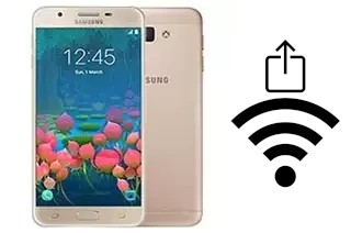 Como gerar um código QR com a senha Wifi em um Samsung Galaxy J5 Prime (2017)