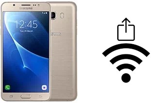 Como gerar um código QR com a senha Wifi em um Samsung Galaxy J7 (2016)