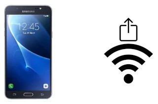 Como gerar um código QR com a senha Wifi em um Samsung Galaxy J7 Metal