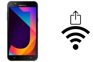 Como gerar um código QR com a senha Wifi em um Samsung Galaxy J7 Neo