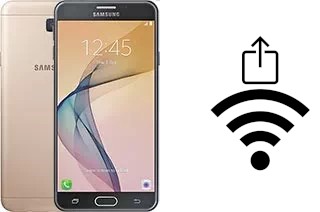 Como gerar um código QR com a senha Wifi em um Samsung Galaxy J7 Prime