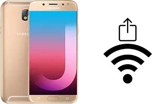 Como gerar um código QR com a senha Wifi em um Samsung Galaxy J7 Pro