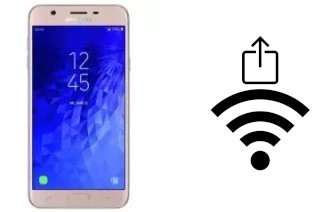 Como gerar um código QR com a senha Wifi em um Samsung Galaxy J7 Refine (2018)