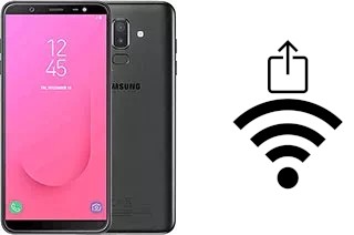 Como gerar um código QR com a senha Wifi em um Samsung Galaxy J8