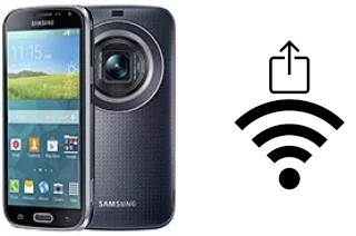 Como gerar um código QR com a senha Wifi em um Samsung Galaxy K zoom