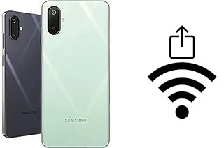 Como gerar um código QR com a senha Wifi em um Samsung Galaxy M06