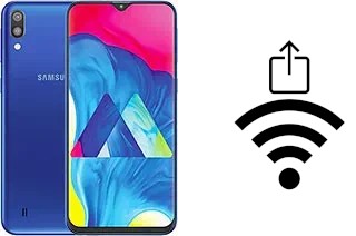 Como gerar um código QR com a senha Wifi em um Samsung Galaxy M10