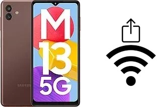 Como gerar um código QR com a senha Wifi em um Samsung Galaxy M13 5G