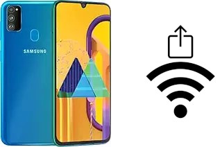 Como gerar um código QR com a senha Wifi em um Samsung Galaxy M30s