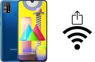 Como gerar um código QR com a senha Wifi em um Samsung Galaxy M31 Prime