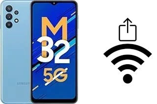 Como gerar um código QR com a senha Wifi em um Samsung Galaxy M32 5G