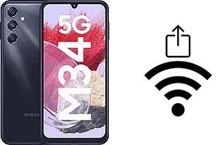 Como gerar um código QR com a senha Wifi em um Samsung Galaxy M34 5G