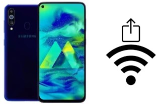 Como gerar um código QR com a senha Wifi em um Samsung Galaxy M40