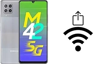 Como gerar um código QR com a senha Wifi em um Samsung Galaxy M42 5G