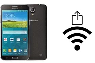 Como gerar um código QR com a senha Wifi em um Samsung Galaxy Mega 2