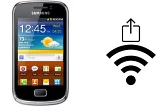 Como gerar um código QR com a senha Wifi em um Samsung Galaxy mini 2 S6500