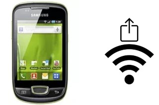 Como gerar um código QR com a senha Wifi em um Samsung Galaxy Mini S5570