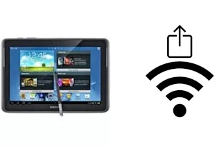 Como gerar um código QR com a senha Wifi em um Samsung Galaxy Note LTE 10.1 N8020