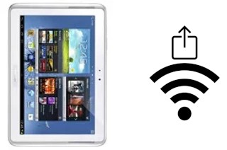 Como gerar um código QR com a senha Wifi em um Samsung Galaxy Note 10.1 N8000