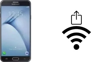 Como gerar um código QR com a senha Wifi em um Samsung Galaxy On Nxt