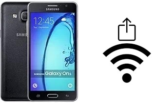 Como gerar um código QR com a senha Wifi em um Samsung Galaxy On5