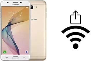 Como gerar um código QR com a senha Wifi em um Samsung Galaxy On7 (2016)