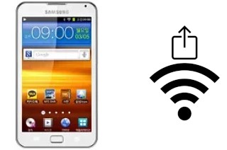 Como gerar um código QR com a senha Wifi em um Samsung Galaxy Player 70 Plus