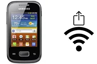 Como gerar um código QR com a senha Wifi em um Samsung Galaxy Pocket plus S5301