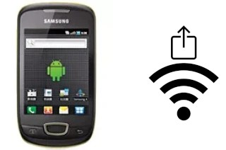 Como gerar um código QR com a senha Wifi em um Samsung Galaxy Pop i559