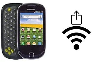 Como gerar um código QR com a senha Wifi em um Samsung Galaxy Q T589R