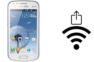 Como gerar um código QR com a senha Wifi em um Samsung Galaxy S Duos S7562