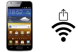 Como gerar um código QR com a senha Wifi em um Samsung Galaxy S II LTE I9210