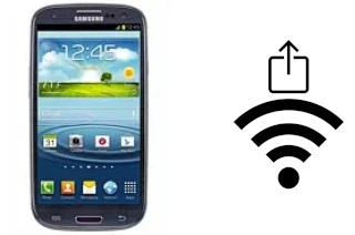 Como gerar um código QR com a senha Wifi em um Samsung Galaxy S III I747