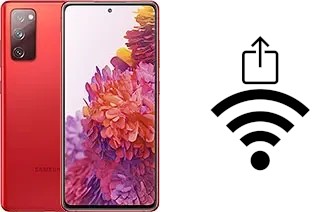 Como gerar um código QR com a senha Wifi em um Samsung Galaxy S20 FE