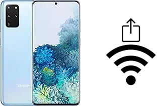 Como gerar um código QR com a senha Wifi em um Samsung Galaxy S20+ 5G