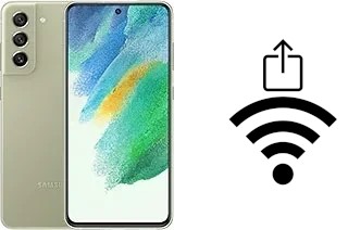 Como gerar um código QR com a senha Wifi em um Samsung Galaxy S21 FE 5G