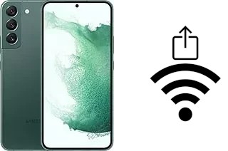 Como gerar um código QR com a senha Wifi em um Samsung Galaxy S22+ 5G