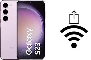 Como gerar um código QR com a senha Wifi em um Samsung Galaxy S23